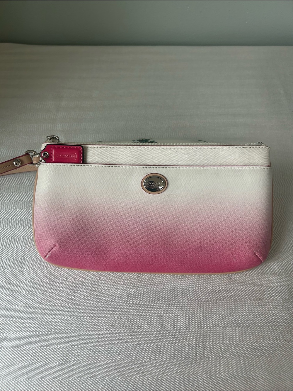 Pink Ombre Wristlet Pouch - Women's Bag